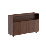 Medium TV Lift Cabinet with Integrated Storage Area & Casters