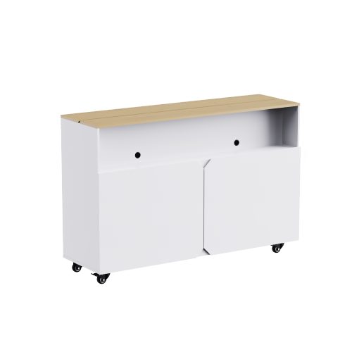 Medium TV Lift Cabinet with Integrated Storage Area & Casters WP2004MW For LUMI's LP66E-46M/46ML TV Lift Stands and Other Brand' Stands from china(chinese)