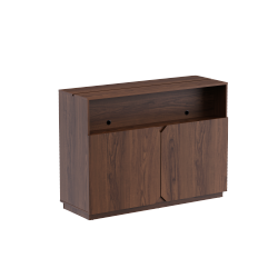 Compact TV Lift Cabinet with Integrated Storage Area 