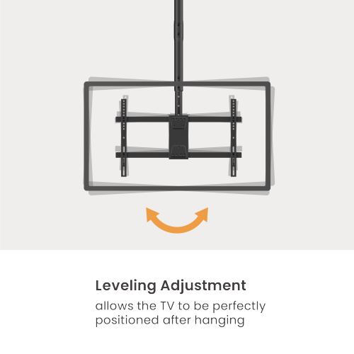 Back-to-Back Dual Screen Heavy-Duty TV Ceiling Mount (Short) PLB-CE1546BS For most 43"-86" TVs from china(chinese)