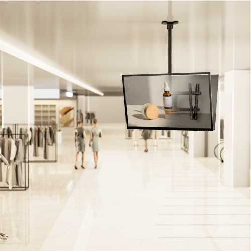 Back-to-Back Dual Screen Heavy-Duty TV Ceiling Mount (Short) PLB-CE1546BS For most 43"-86" TVs from china(chinese)