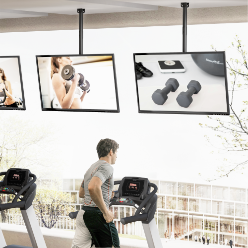 Cost-Effective Single Screen Heavy-Duty TV Ceiling Mount (Short) PLB-CE1546S For most 43"-86" TVs from china(chinese)