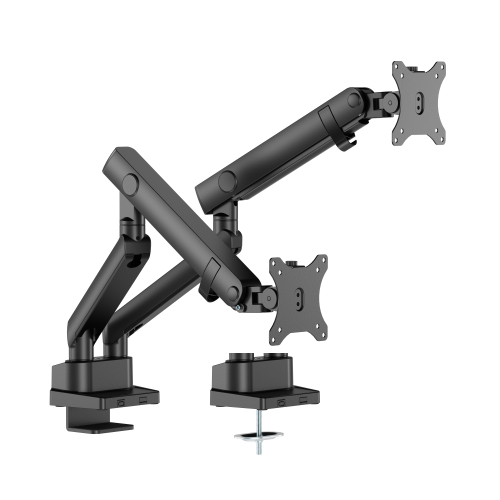 Dual Screen Slim Heavy-Duty Mechanical Spring Monitor Arm LDT84-C024 For most 17"-35" Monitors from china(chinese)
