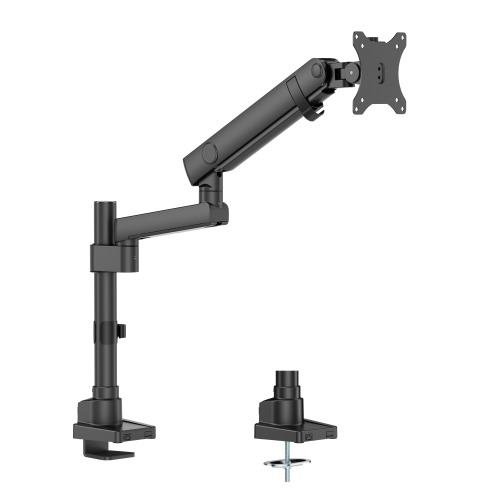 Single Screen Pole-Mounted Heavy-Duty Mechanical Spring Monitor Arm LDT84-C012P For most 17"-40" Monitors from china(chinese)
