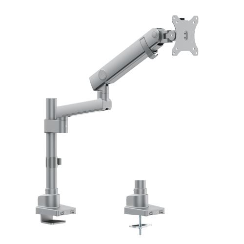 Single Screen Pole-Mounted Heavy-Duty Mechanical Spring Monitor Arm LDT84-C012P For most 17"-40" Monitors from china(chinese)