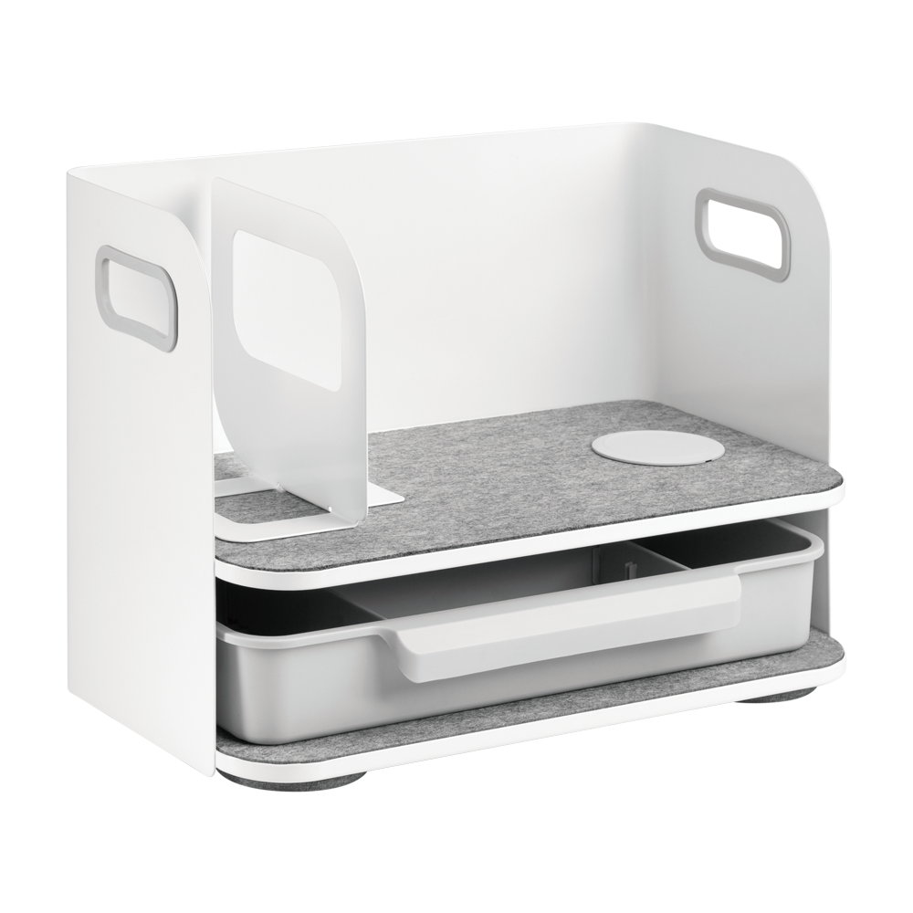 Desktop Organizer with Wireless Charging