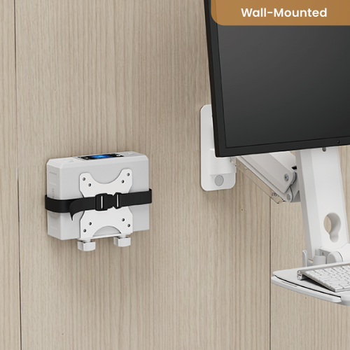Versatile Medical Mini CPU Mount MEA01-2 Optimize Medical Workspace with Easy Installation from china(chinese)