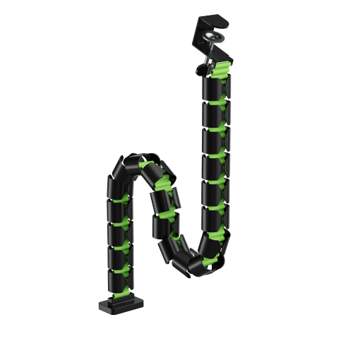 Clamp-on Gaming Cable Management Spine CC10-13 Manage Cables with Ease! from china(chinese)