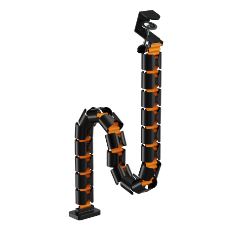 Clamp-on Gaming Cable Management Spine CC10-13 Manage Cables with Ease! from china(chinese)