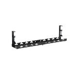 Extendable Clamp-On Under-Desk Cable Management Tray