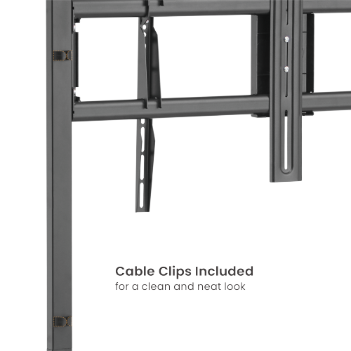 Cost-Effective Heavy Duty TV Cart TTL16-69FW for 55"-100" TVs up to 120kg (264lbs)  from china(chinese)