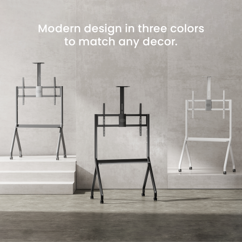 Cost-Effective Heavy Duty TV Cart TTL16-69FW for 55"-100" TVs up to 120kg (264lbs)  from china(chinese)