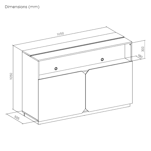 Medium TV Lift Cabinet with Integrated Storage Area WP2004M  For LUMI's LP66E-46M/46ML TV Lift Stands and Other Brand' Stands from china(chinese)