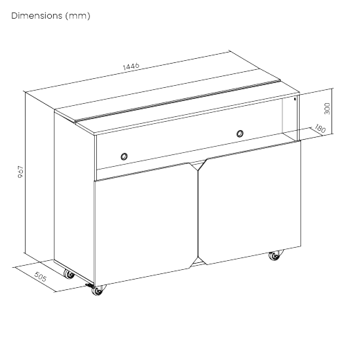Compact TV Lift Cabinet with Integrated Storage Area & Casters WP2004SW For LUMI's LP66E-44M TV Lift Stand and Other Brand' Stands from china(chinese)