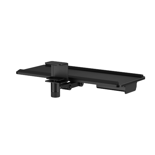 Clamp-On Sit-Stand Keyboard Tray with Wrist Rest & Storage Drawer KBT11-01 Innovative design allows for both under-desk and on-desk usage from china(chinese)
