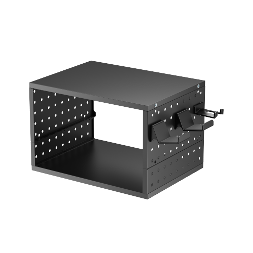 Wall-Mounted Cabinet with Pegboards FLS23-01 Personalize storage and display from china(chinese)