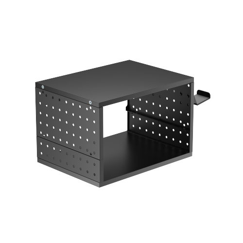 Wall-Mounted Cabinet with Pegboards FLS23-01 Personalize storage and display from china(chinese)