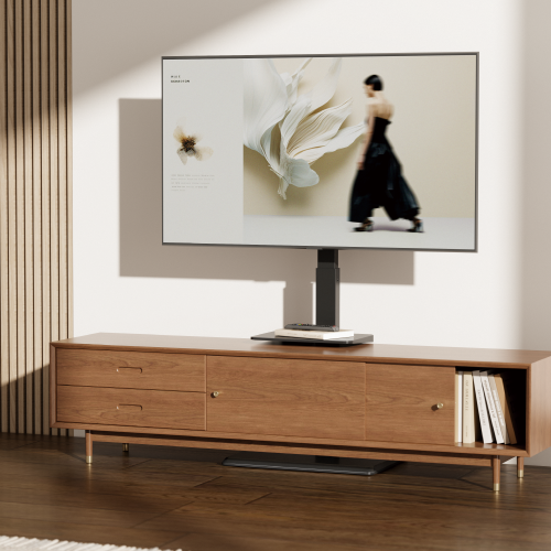 Storage-Savvy TV Floor Stand FS32N-46 For most 37"-75" TVs from china(chinese)