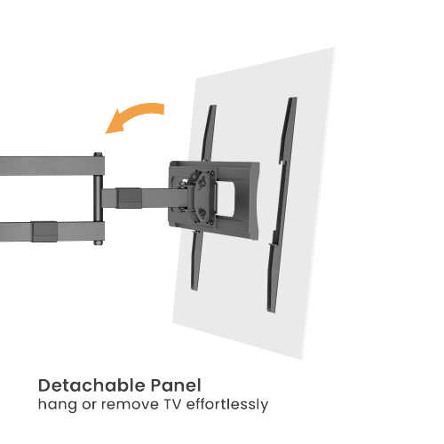 Full-Motion TV Wall Mount LPA80-463D For Double Stud (406mm) & Solid Wall from china(chinese)