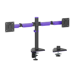 Amethyst Articulating Gaming Dual Monitor Arm