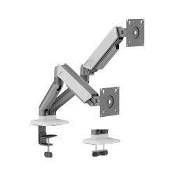 Dual Screen Rugged Mechanical Spring Monitor Arm