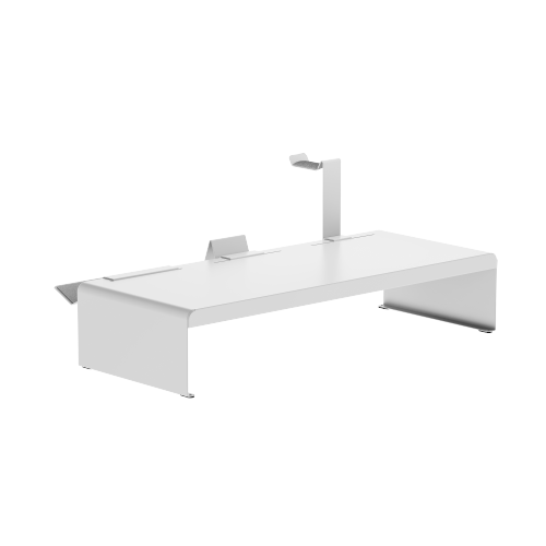 Steel Monitor Risers with Storage Tray & Holders STB-126 Streamline Your Workspace with Versatile Storage from china(chinese)