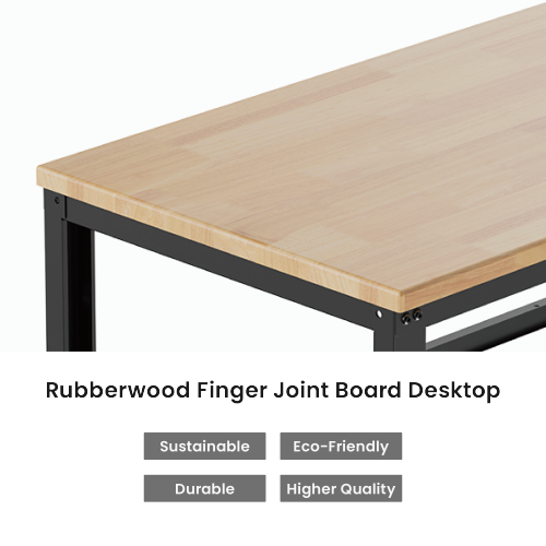 Height Adjustable Workbench with 1200mm Finger Joint Board Surface WKB04-T120-SD With an impressive load capacity of 500kg (1100lbs), it offers a robust and steady workspace from china(chinese)