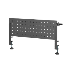 Clamp-On Desk Pegboard Organizer with Storage Kits