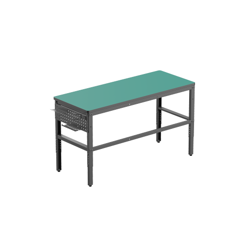 Height Adjustable Workbench with 1500mm Anti-Static Surface WKB04-T150-ESD With an impressive load capacity of 500kg (1100lbs), it offers a robust and steady workspace from china(chinese)