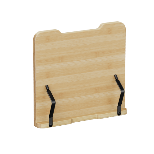 Universal Bamboo Book Holder for Monitor Arms NBH-10B made from eco-friendly natural bamboo from china(chinese)