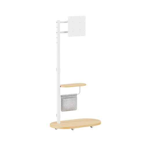 Mobile Display Floor Stand with Cable Clips FS54-22T-01W  from china(chinese)
