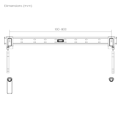 Ultra Slim Fixed TV Wall Mount