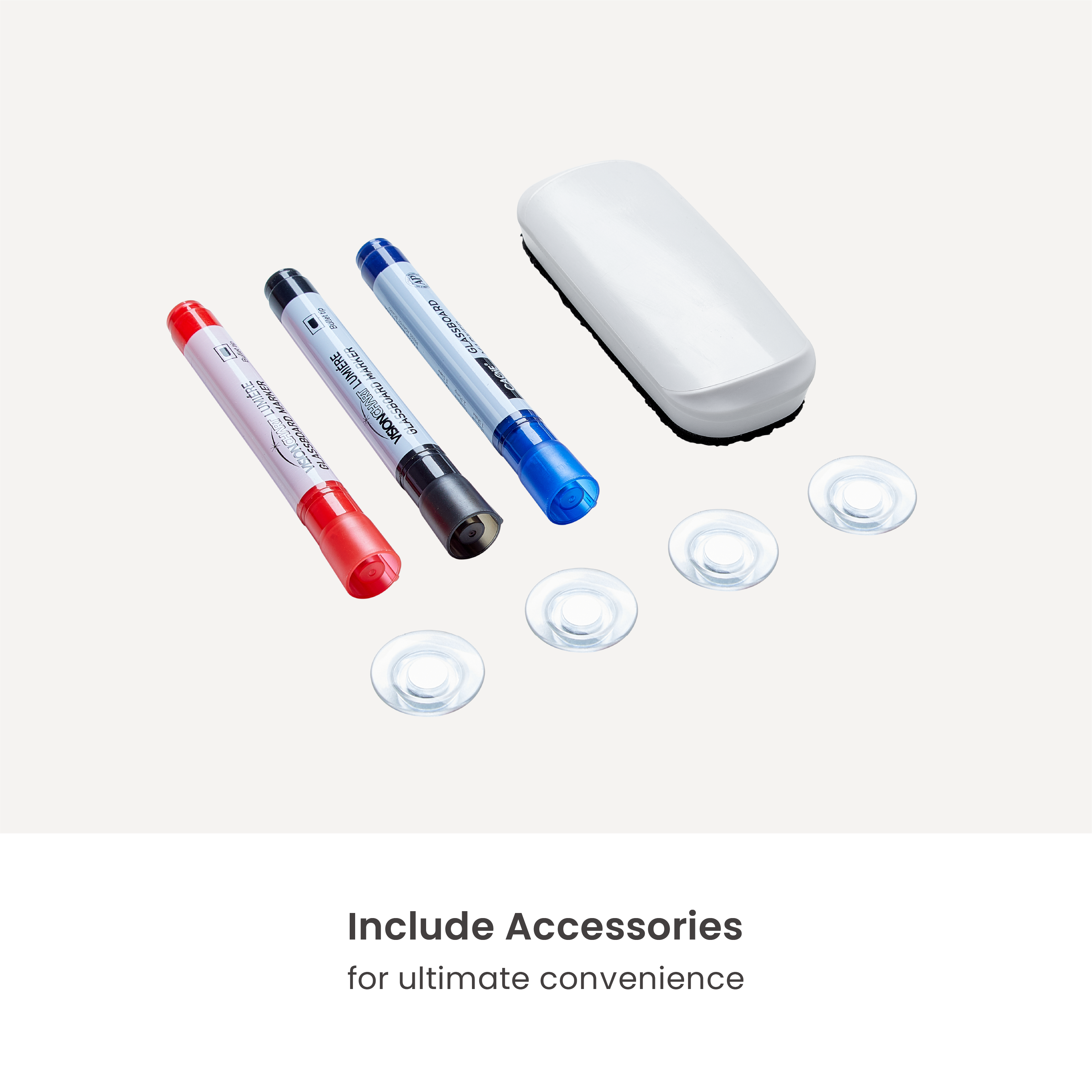 SingleSided Mobile Glass Whiteboard Supplier and Manufacturer