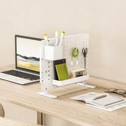 Multi-Purpose Freestanding Desk Pegboard (Standard)