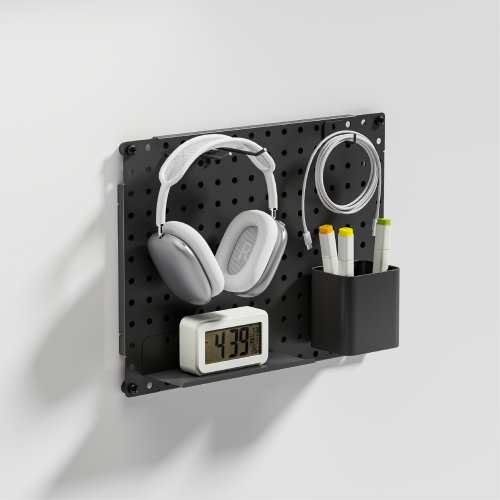 Multi-Purpose Wall-Mounted Pegboard (Standard) CSPB-001-W Optimizing Storage Space While Adding Personality from china(chinese)