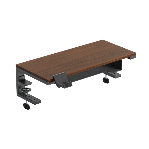 Large Size Versatile Desktop Riser with Storage Box & Holder STB-173-06 Allows Side Clamp, Top Clamp, and Freestanding   from china(chinese)