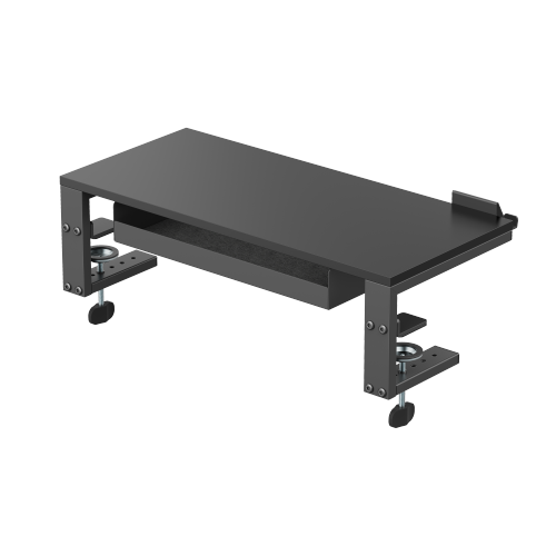 Large Size Versatile Desktop Riser with Storage Box & Holder STB-173-06 Allows Side Clamp, Top Clamp, and Freestanding   from china(chinese)