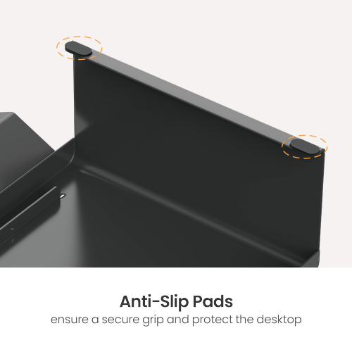 Steel Monitor Risers with Storage Tray & Holders STB-126 Streamline Your Workspace with Versatile Storage from china(chinese)