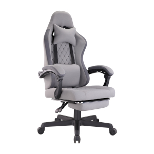 Comfy Fabric Gaming Chairs with Linkage Armrests