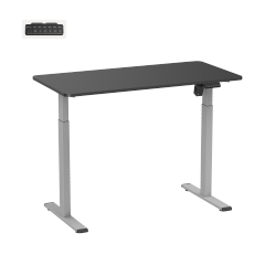 BudgetBoost Standard Column Single-Motor Sit-Stand Desk with Desktop