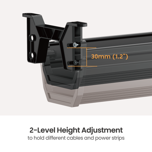 Easy-to-Open Under Desk Cable Tray CC11-11 Streamline Cable Management with Ease from china(chinese)