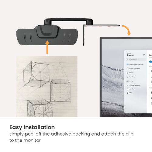 Monitor Document Clip DMC-002  from china(chinese)