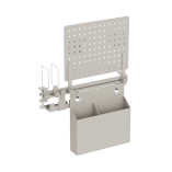 Deskmatics Office Rail Storage System