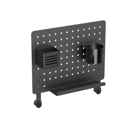 Office Pegboard with Accessories STR01-P08 Compatible with LUMI's STR01 Series Deskmatics Rail Storage System from china(chinese)