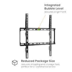 Medium Super Economy Slim Fixed TV Wall Mount