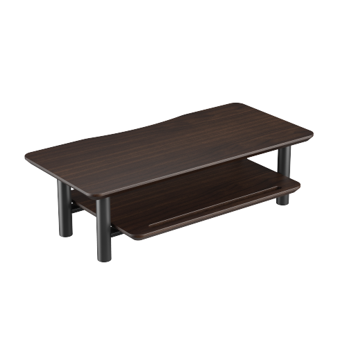 Solid Wood Monitor & Laptop Riser with Storage Shelves (Compact Surface) STB27-01 Create additional storage for an efficient workspace from china(chinese)