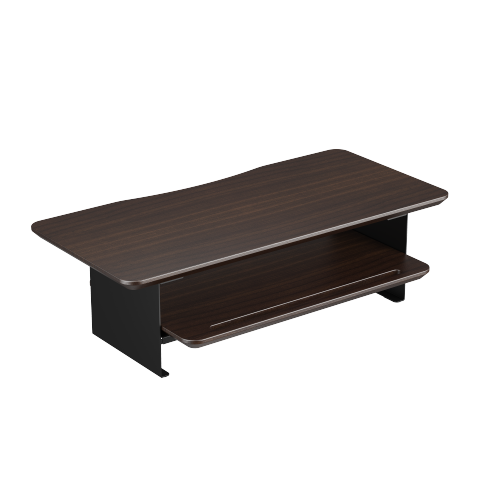 Solid Wood Monitor & Laptop Riser with Storage Shelves (Compact Surface) STB27-04  Create additional storage for an efficient workspace from china(chinese)