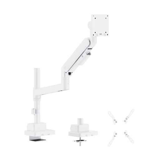 Titan Heavy-Duty Pole-Mounted Gas Spring Monitor Arm LDT87-C012P For most 24"-57" Monitors from china(chinese)