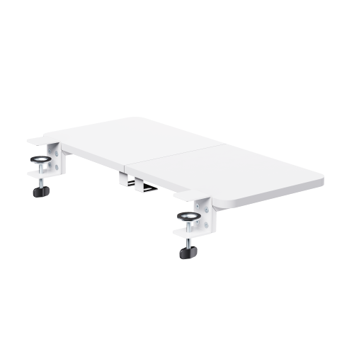Desk Extension Tray with Storage Holders (Large Surface) DET07-01L Expand Your Workspace with Integrated Storage from china(chinese)