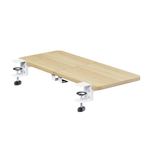 Desk Extension Tray with Storage Holders (Large Surface) DET07-01L Expand Your Workspace with Integrated Storage from china(chinese)